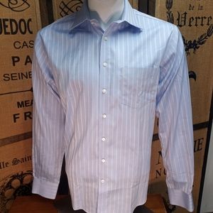 Thomas Pink Traveller Slim Fit Dress Shirt, 16 1/2